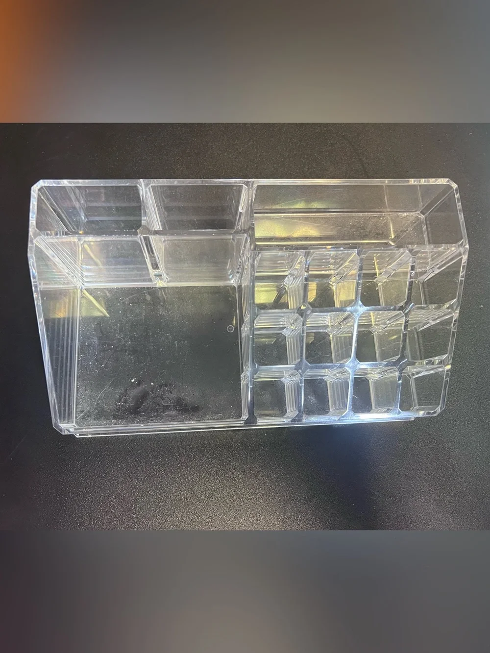 Clear Acrylic Makeup Organizer - Transparent Home Storage